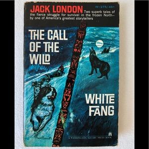 Vintage 1962 The Call of the Wild & White Fang by Jack London